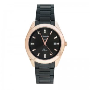 Alexandre Christie AC 2948 Rosegold Black LDBBRBA